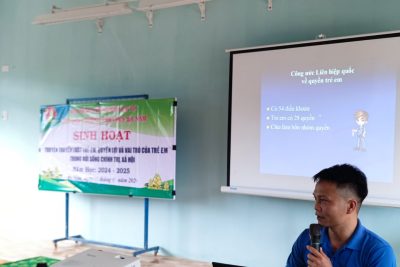 Chiều ngày 25/10/2024, Liên đội đã tổ chức Sinh hoạt tuyên truyền Luật trẻ em; Quyền tham gia và vai trò của trẻ em trong đời sống chính trị, xã hội năm học 2024 – 2025